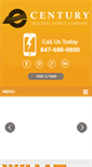Mobile Screenshot of centuryelectricsupply.com